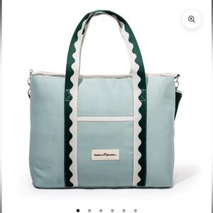 THE HOLIDAY COOLER TOTE BAG - RIVIE GREEN